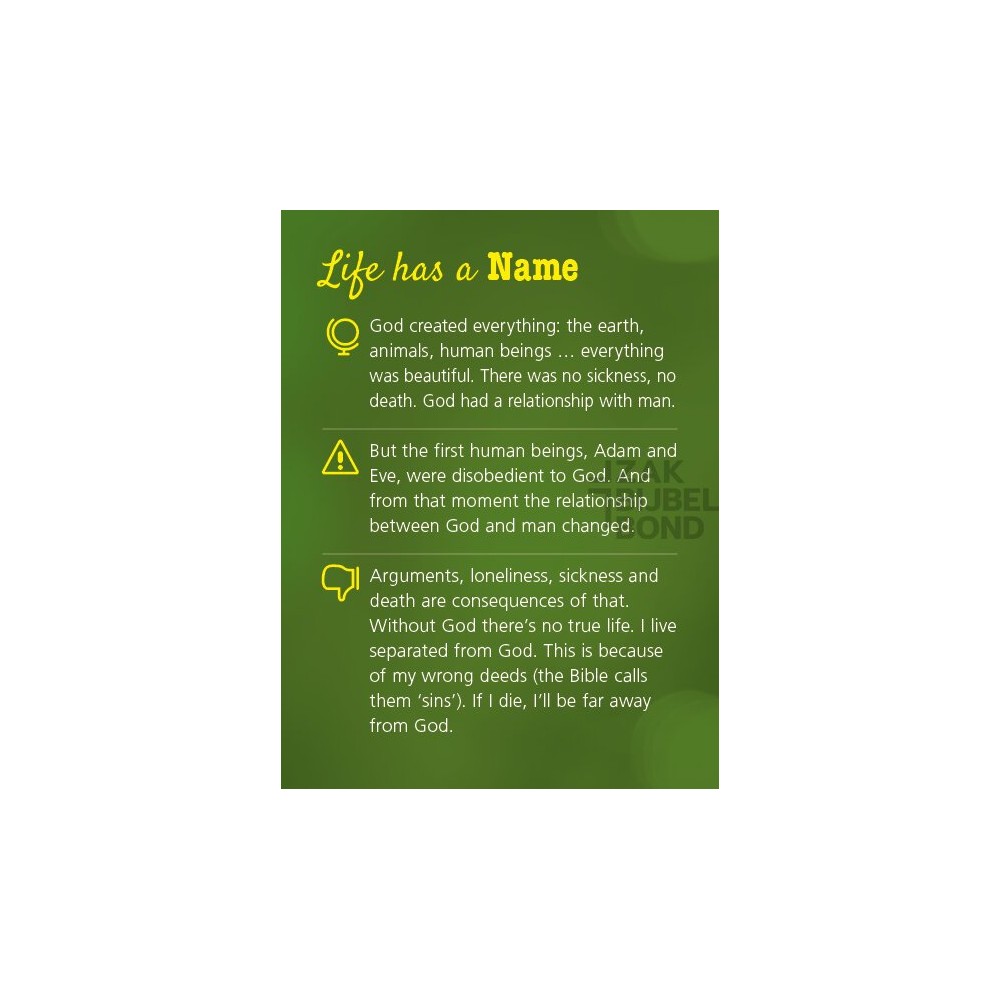 Engels evangelisatieboekje - Xmas