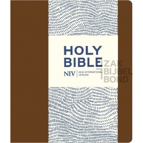 Engelse Bijbel NIV - Journaling Bijbel bruin