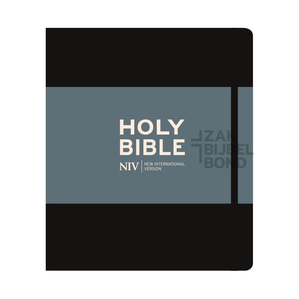Engelse Bijbel NIV - Journaling Bible zwart