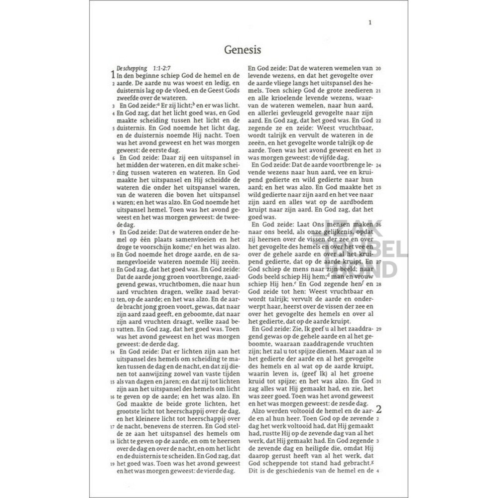 Dutch NBG '51 Bible hardcover