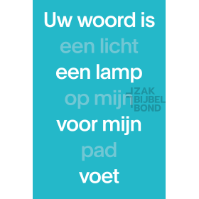 Dutch NBV21 Bible paperback blue