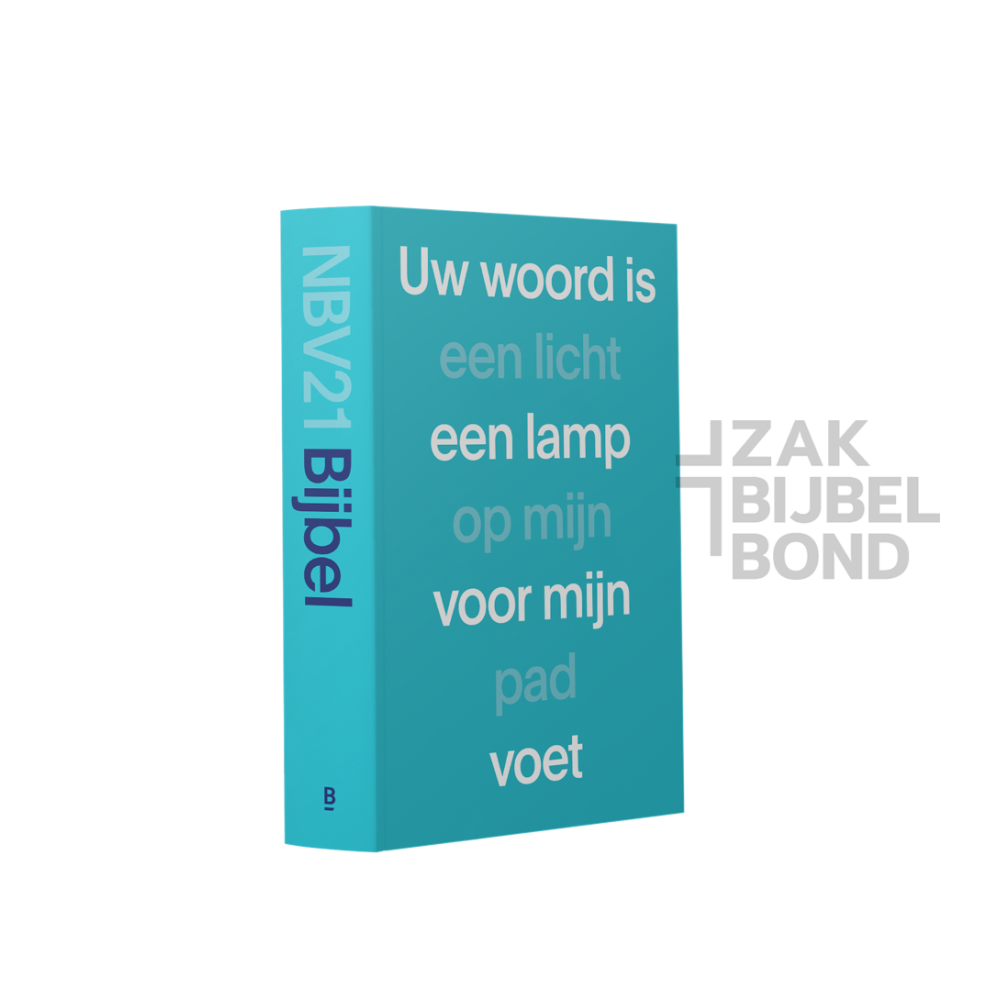 Dutch NBV21 Bible paperback blue
