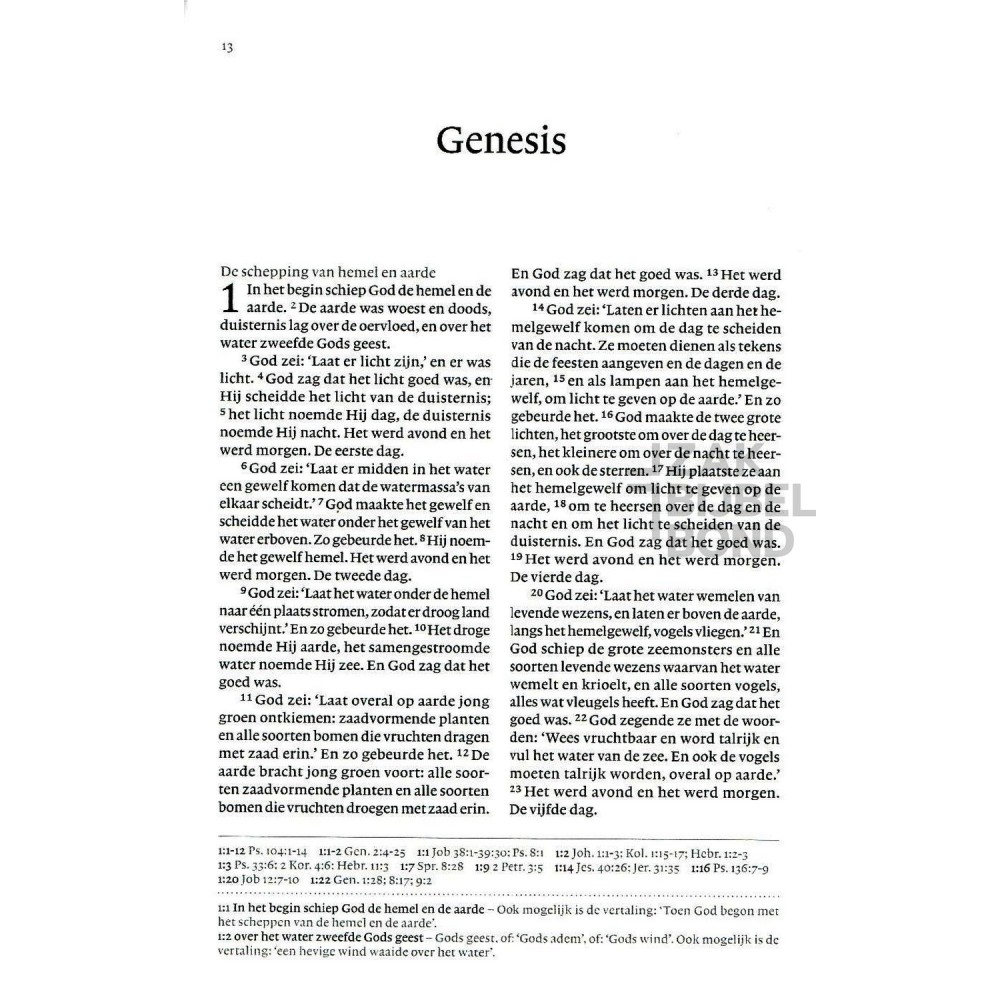 NBV21 Bijbel paperback blauw