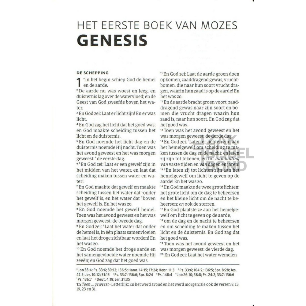 Dutch HSV Bible - soft pink hardcover