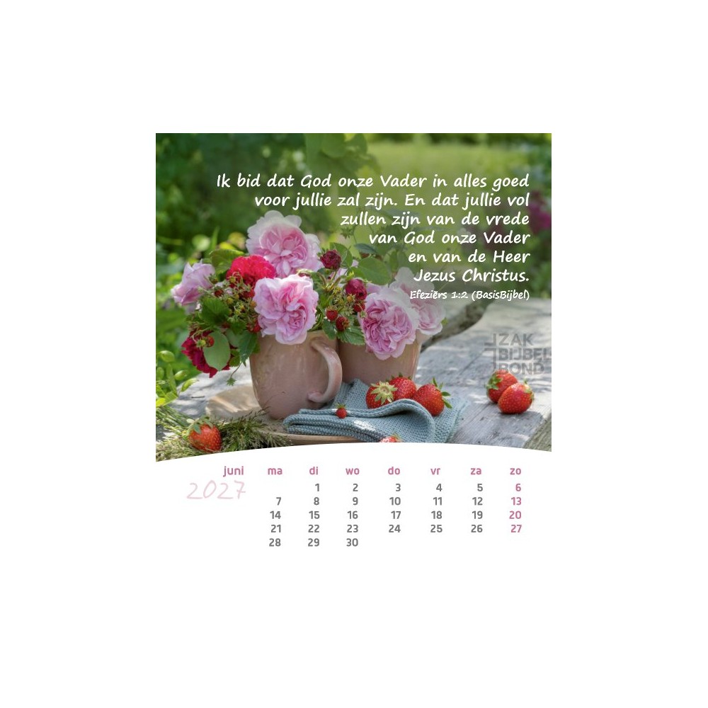 Dutch Postcard Calendar 2027