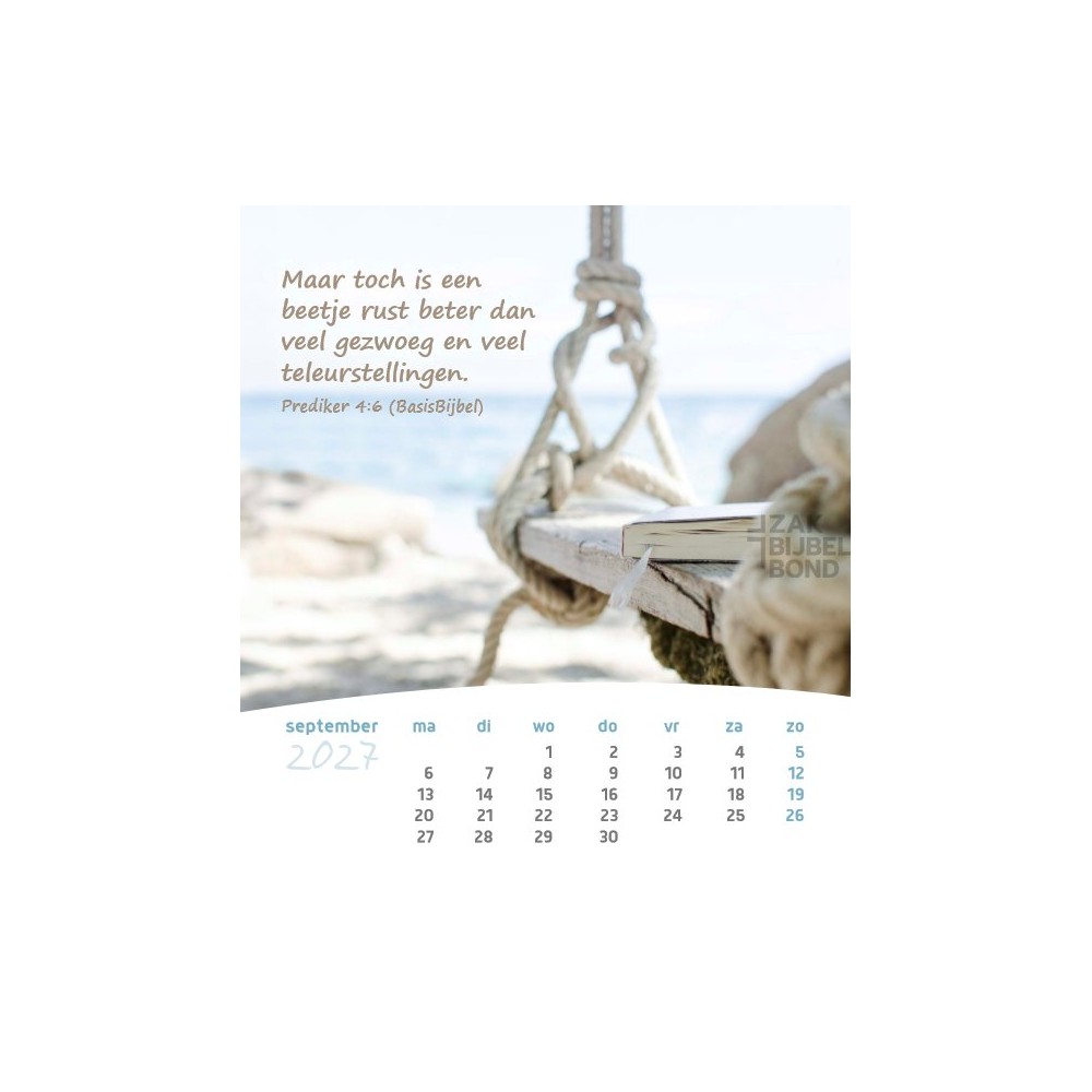 Dutch Postcard Calendar 2027