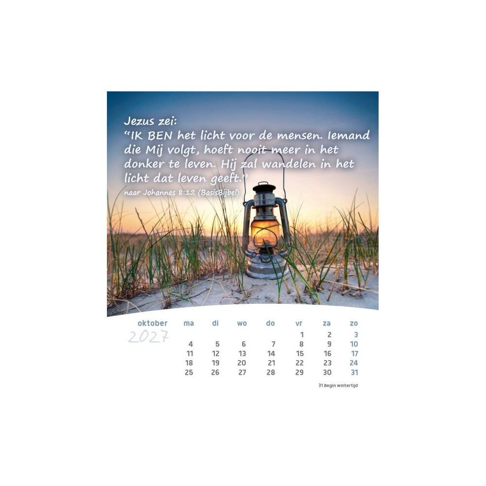 Dutch Postcard Calendar 2027