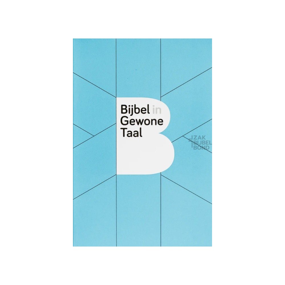 Dutch Bible BGT paperback blue