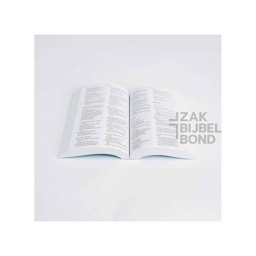Dutch Bible BGT paperback blue