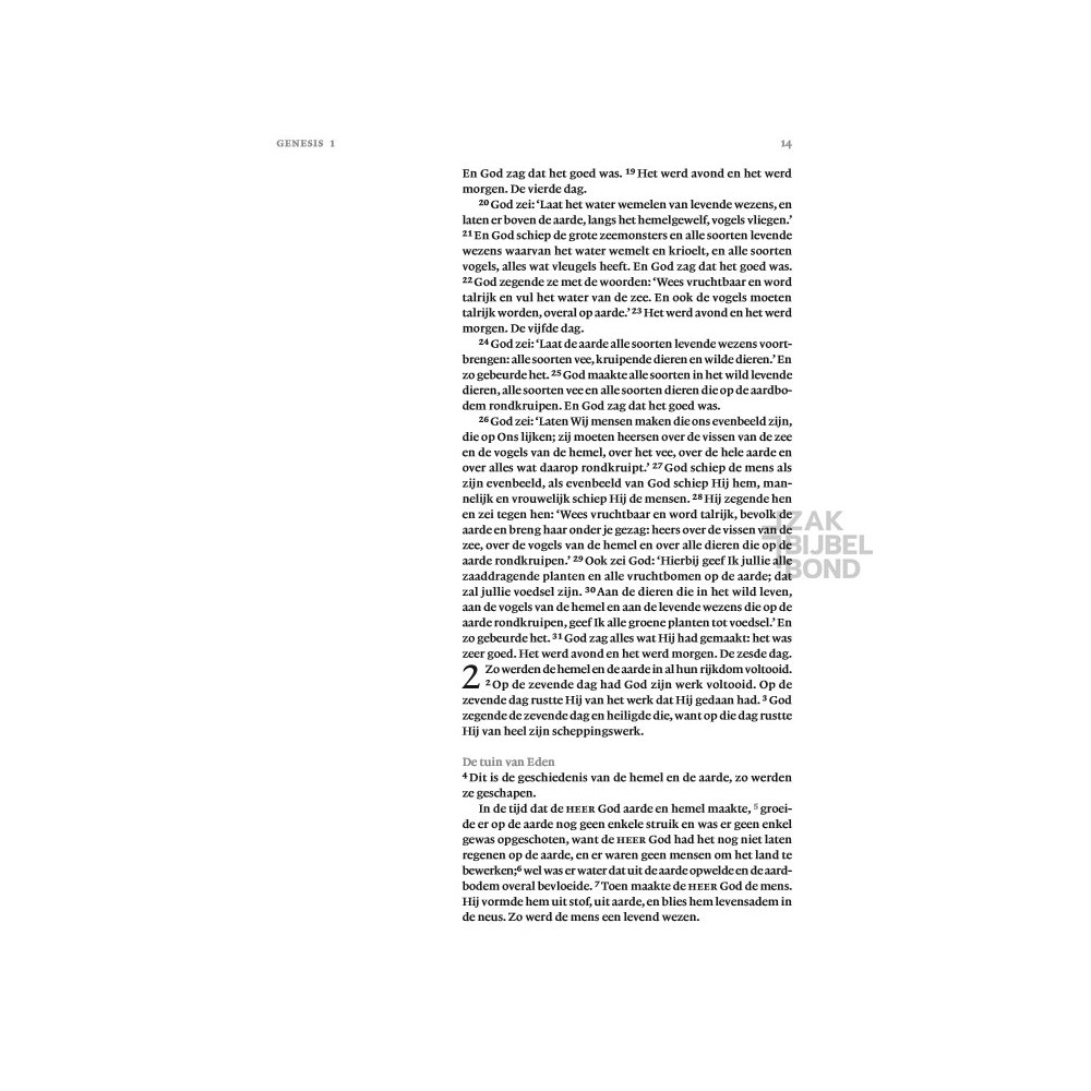 Dutch Bible NBV21 Zij lacht Journaling