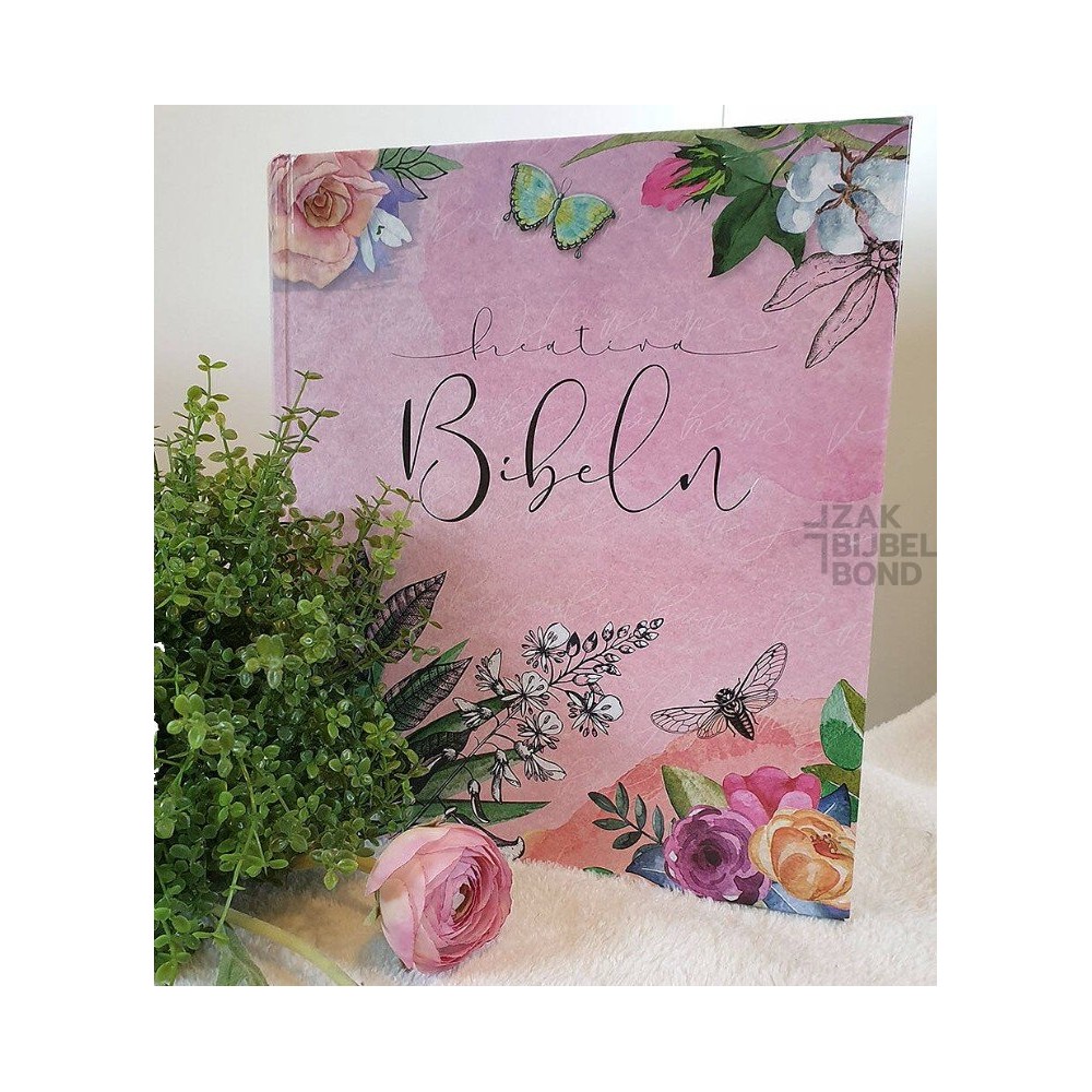 Zweedse Journaling Bijbel roze