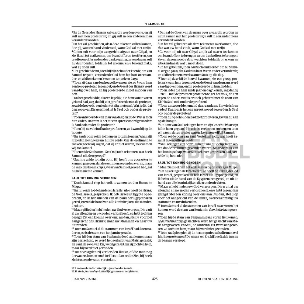 Dutch HSV Statenvertaling Parallel Bible