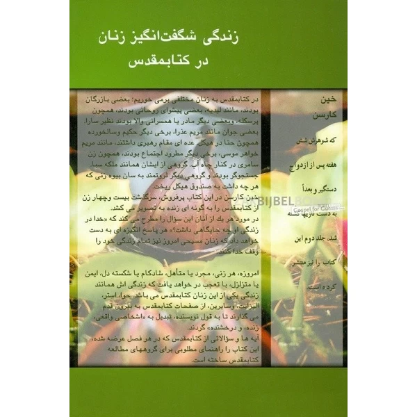 Persian book Manninne - Her name is Woman - by Gien Karssen