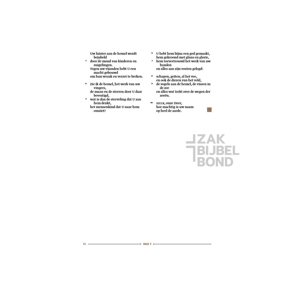 Dutch Bible NBV21 Zij lacht Journaling