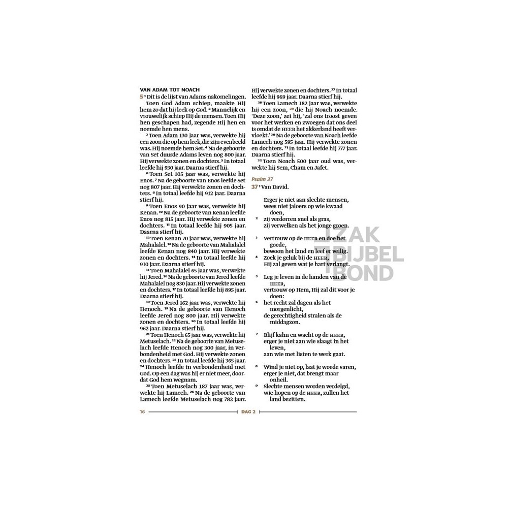 Dutch Bible NBV21 Zij lacht Journaling