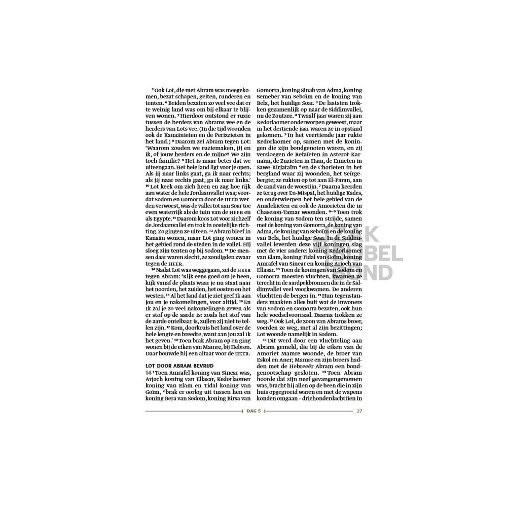 Dutch Bible NBV21 Zij lacht Journaling