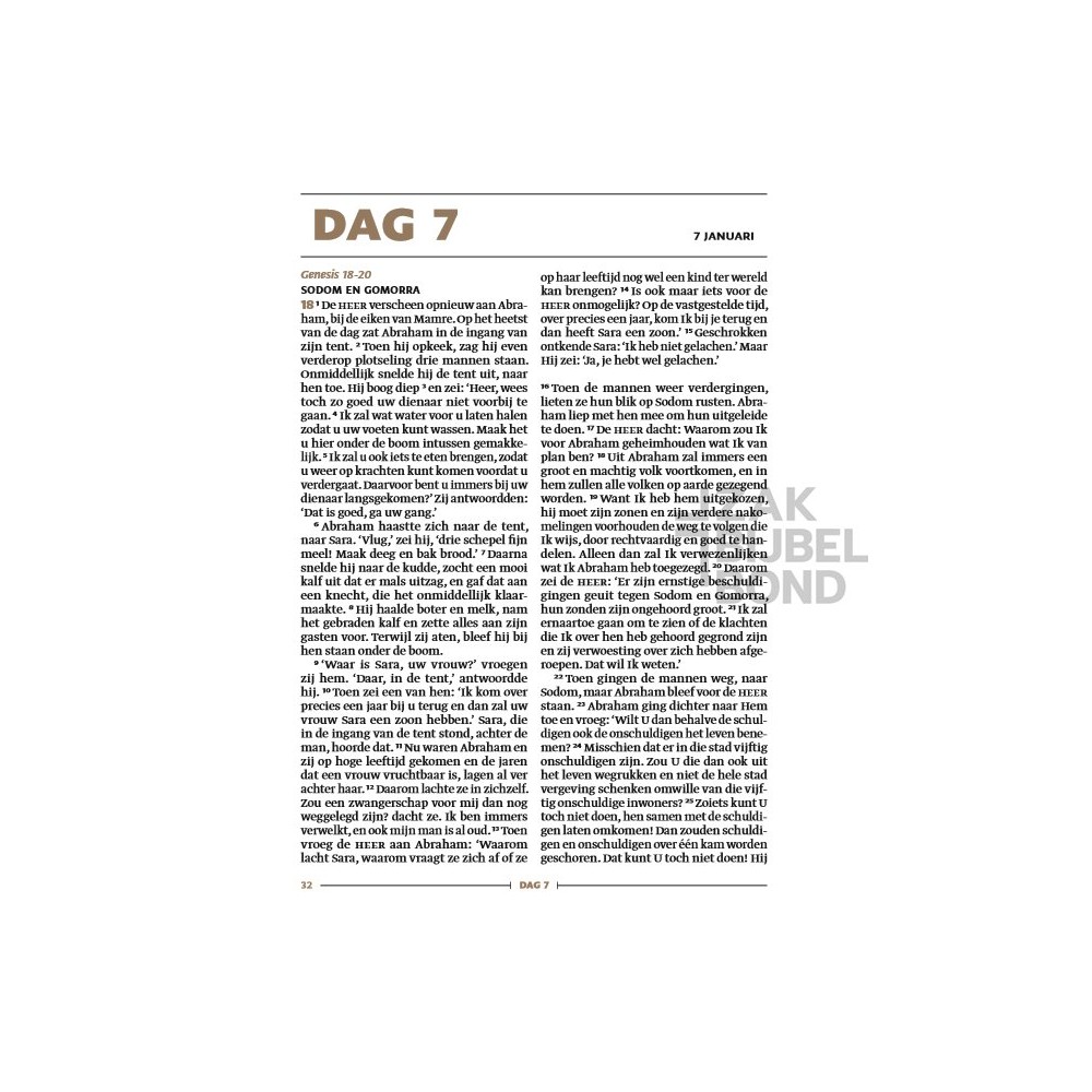 Dutch Bible NBV21 Zij lacht Journaling