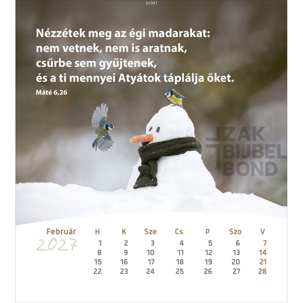 Hongaarse ansichtkaartenkalender 2027 - Leven voor jou