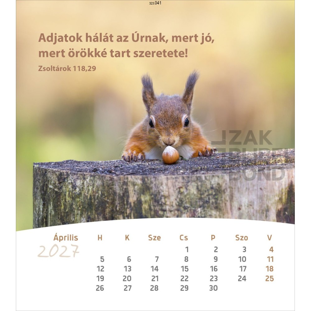 Hongaarse ansichtkaartenkalender 2027 - Leven voor jou