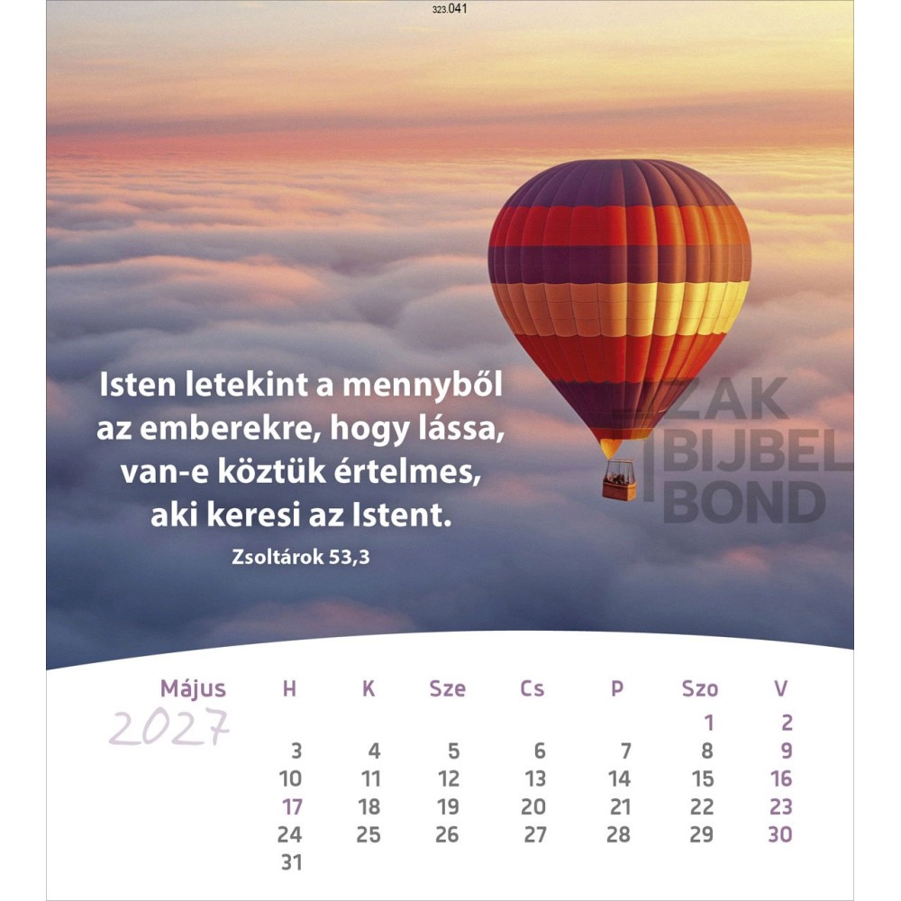 Hongaarse ansichtkaartenkalender 2027 - Leven voor jou