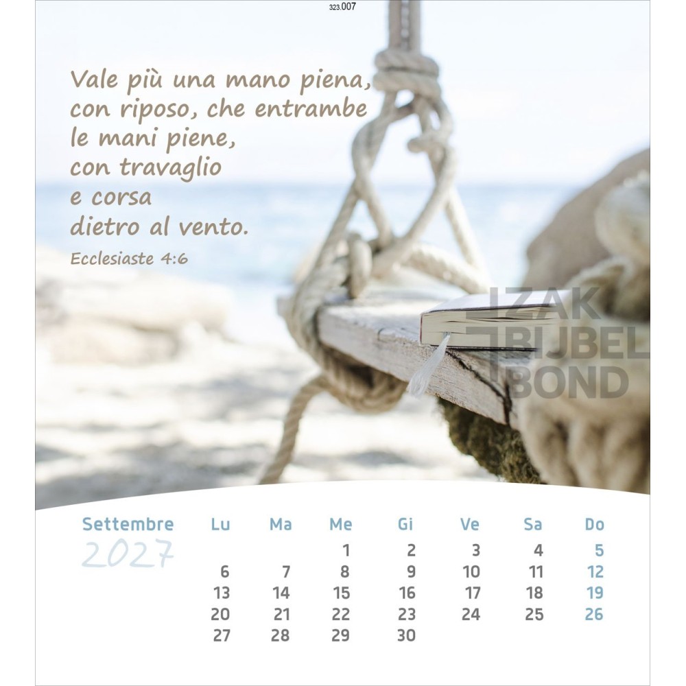 Italiaanse ansichtkaartenkalender 2027 - Leven voor jou