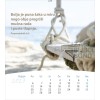 Croatian postcard calendar 2027 - Life for you