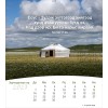 Mongolian postcard calendar 2027 - Life for you