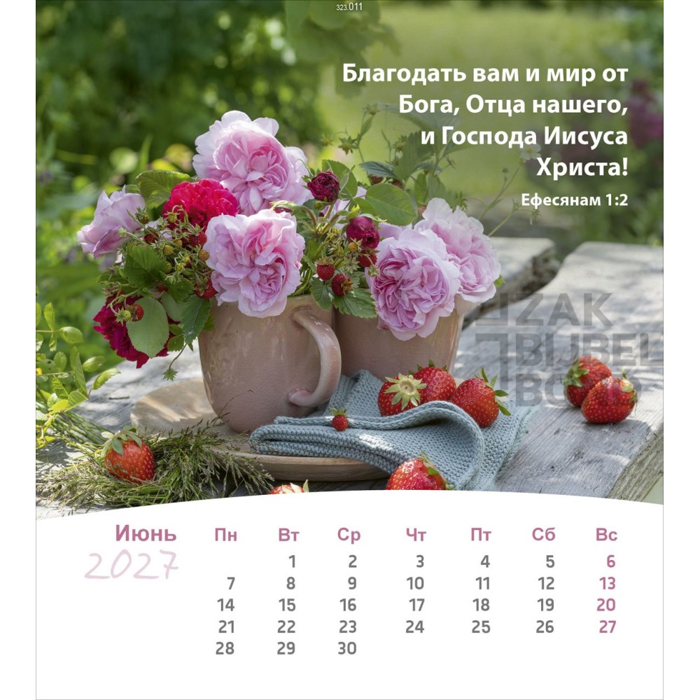 Russische ansichtkaartenkalender 2027 - Leven voor jou