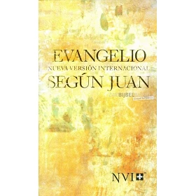 Spaans Johannes-evangelie in de Nueva Versión Internacional (NVI). Klein formaat met paperback kaft (stapled)