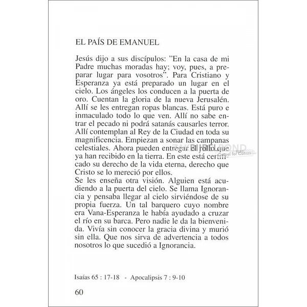 Spaans, De christenreis, geïllustreerd, J. Bunyan