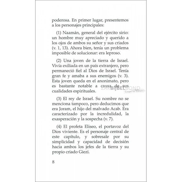 Spaans, De genezing van Naäman, H. Bouter (was 1,15 EUR)