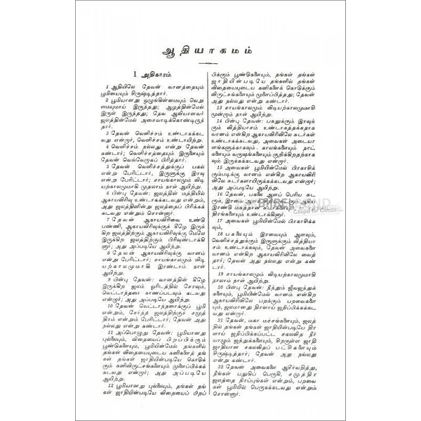 Tamil Bible flexible