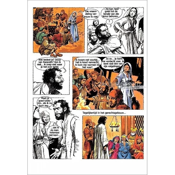 Nederlands evangelisatiestripboek ´Hij leefde onder ons´