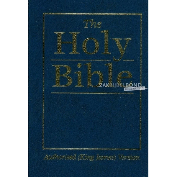 King James Bible - Pocket paperback blue