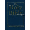 King James Bible - Pocket paperback blue