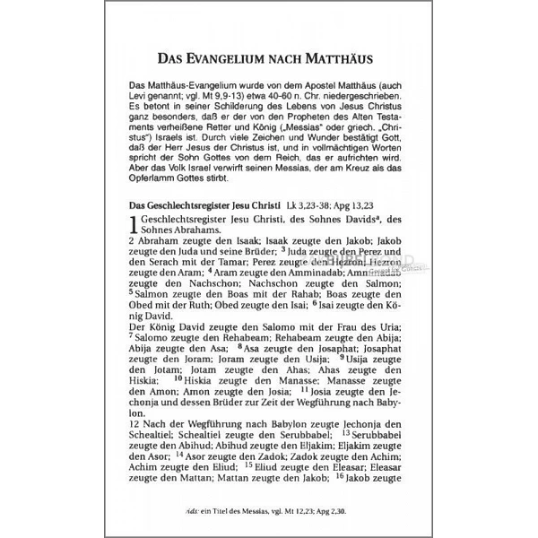 Duits Nieuw Testament, Schlachter-vert. 2000, paperback, klein formaat