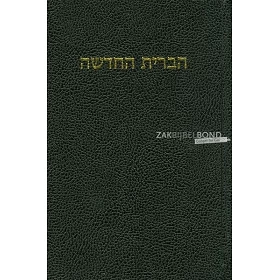 Hebreeuws Nieuw Testament, compact, harde kaft, duidelijke lettergrootte