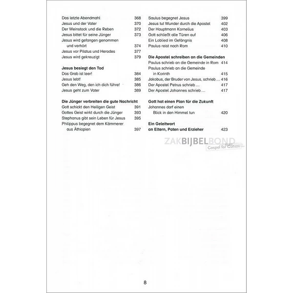 Duitse KinderBijbel - Elberfelder