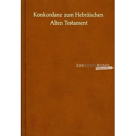 Hebreeuws, Concordantie, Lisowsky, Konkordanz Alte Testament, harde kaft