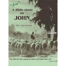 Engels, Brochure, Bijbelstudie naar Johannes-evangelie