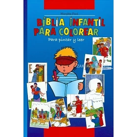 Spaanse Kinderbijbel, "Kleurbijbel", M. Paul, paperback [kindermateriaal]