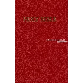 Engelse Bijbel KJV - Royal Ruby Text Bible (hardback) - Red