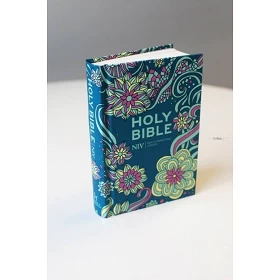 Engelse Bijbel in de New International Version (NIV) - POCKET FLORAL HARDBACK BIBLE - Compact formaat met harde kaft