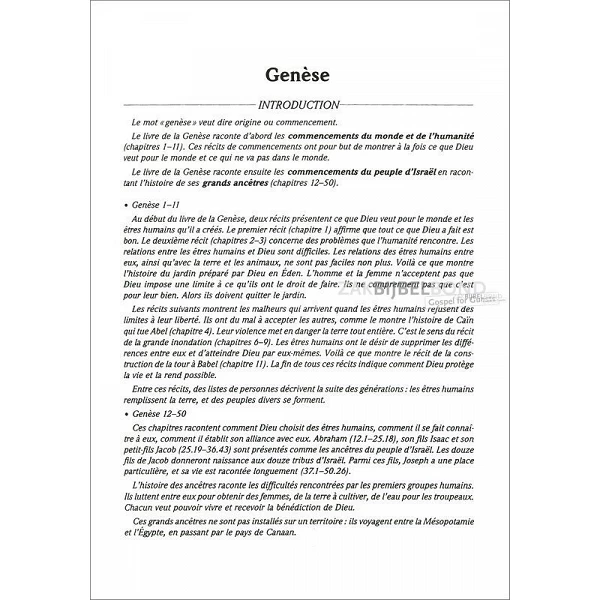Franse Bijbel, Parole de Vie, medium, paperback