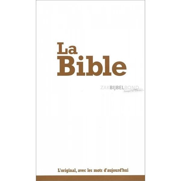 Franse Bijbel Louis Segond 21  paperback