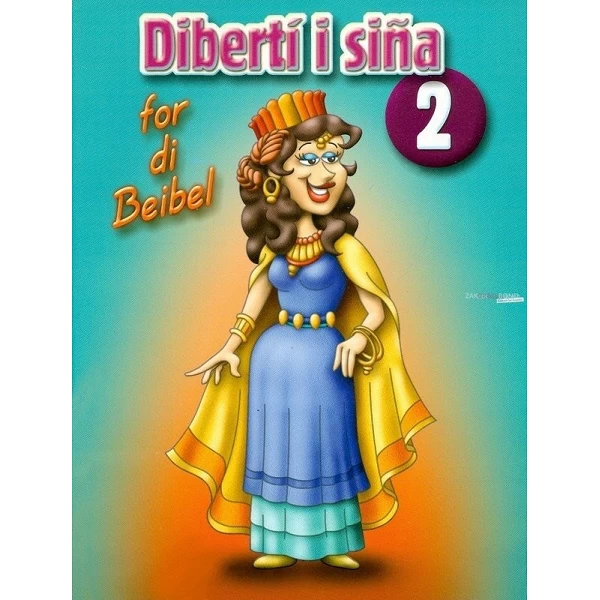 Papiamento, Bijbels kleur en plakboek, Dibertí i siña for di Beibel, 4-delig [kindermateriaal]