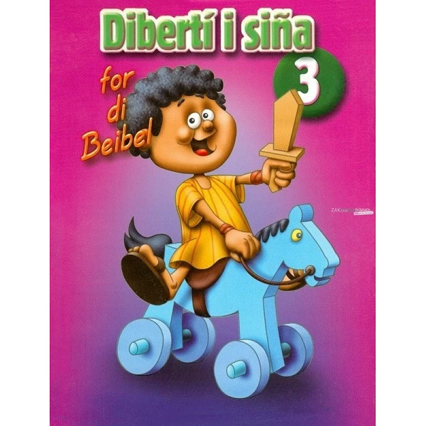 Papiamento, Bijbels kleur en plakboek, Dibertí i siña for di Beibel, 4-delig [kindermateriaal]