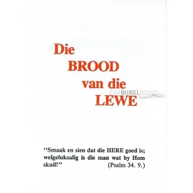 Afrikaans, Traktaat, Brood des levens