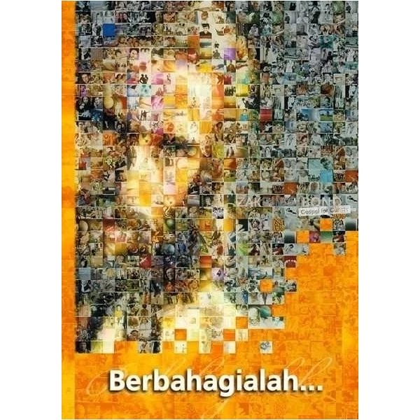 Indonesisch evangelisatieboekje 'Gelukkig is...'